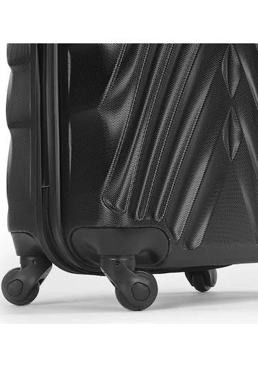 Wexta Wx-400 Siyah Kabin Boy Valiz Siyah