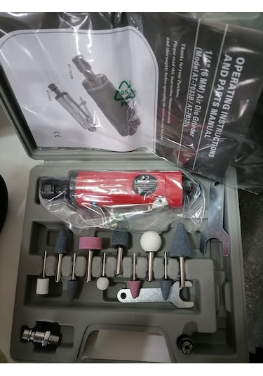 Hymair Havalı Kalıpçı Taşlama Seti At-7033