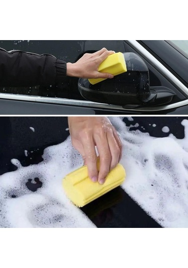 Nemli Silgi Süngeri Banyo,mutfak Ve Araba İçin Temizlik Süngeri Çok Renkli