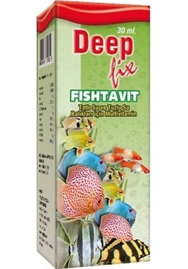 Deep Fix Fishtavit Balık Vitamini 30 ML.