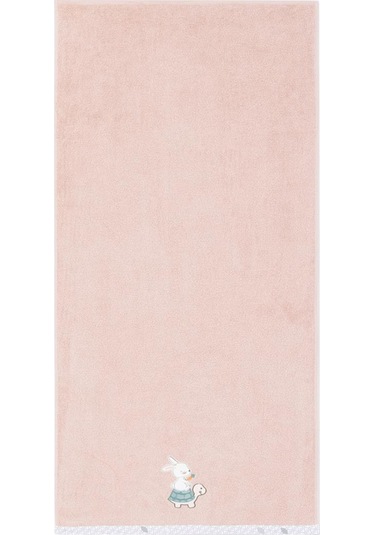 Gezenbebe Hero Nakışlı Bebek Çocuk Banyo Havlusu 70x140 Pembe