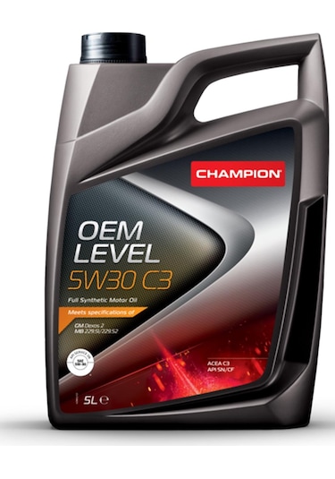 Champion OEM Level 5W-30 C3 Motor Yağı 5 L