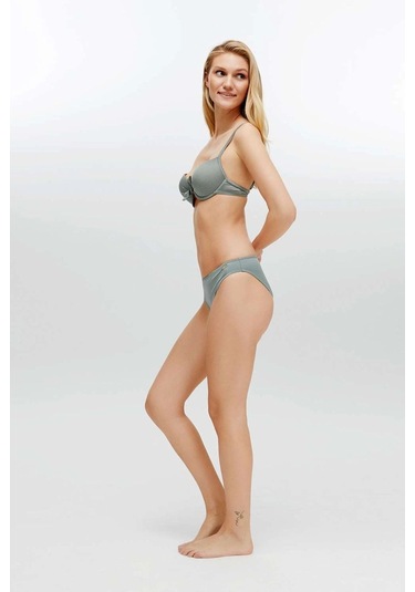 U.S. Polo Assn. Kadın Haki Bikini Takım