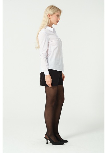 Basic Gömlek Beyaz Beyaz