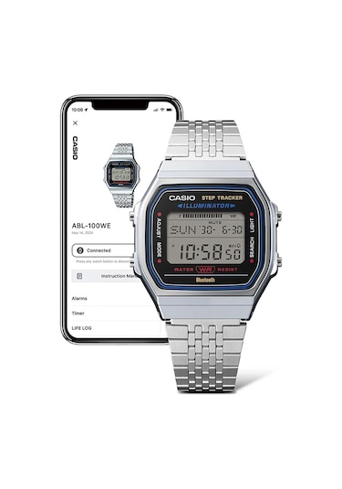 Casio Abl-100we-1adf Unisex Kol Saati Gri