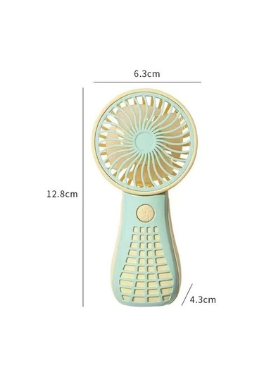 Cacaosevimli Kompakt Cep Fanı Taşınabilir Mini El Fanı Usb 5110 Pembe