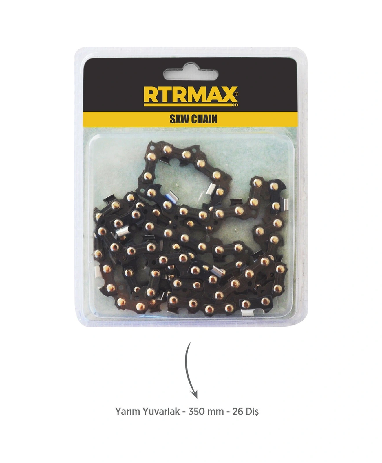 Rtrmax RTX1891BSET Eldiven + Testere Zinciri Şarjlı Ağaç Kesme Motoru 3'lü Set