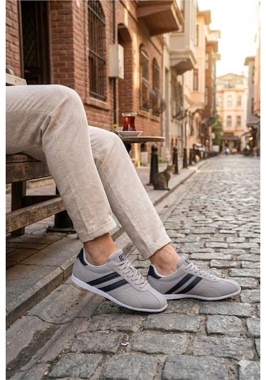 M.p 261-6576 Mr Erkek Spor Ayakkabı GRİ