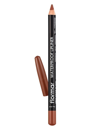 Flormar Waterproof Lipliner - Suya Dayanıklı Dudak Kalemi No:243 Hot Cocoa 1.14 g 8690604567584