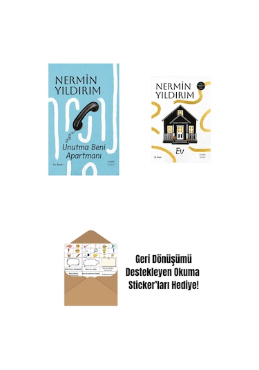 Unutma Beni Apartmanı Ciltli + Ev + Okuma Sticker'ları