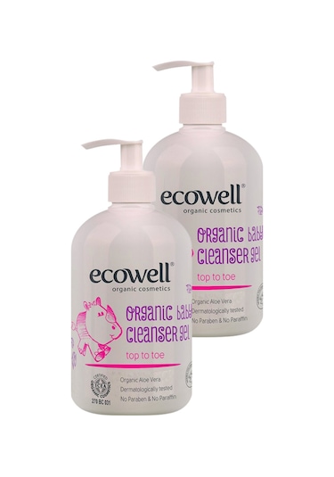 Ecowell Organik Bebek Temizleme Jeli 2'Li