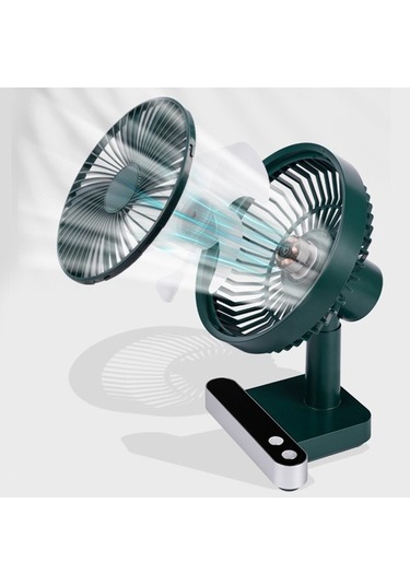 Masaüstü Usb Mini Fan - Yeşil 5759 Yeşil