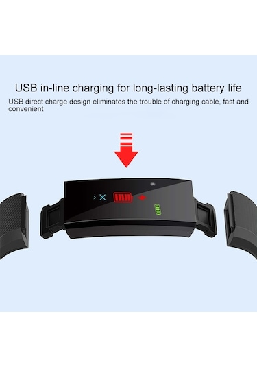 Cbtx 115 Plus 0.96" Oled Akıllı Saat Bileklik (İthalatçı Garantili)