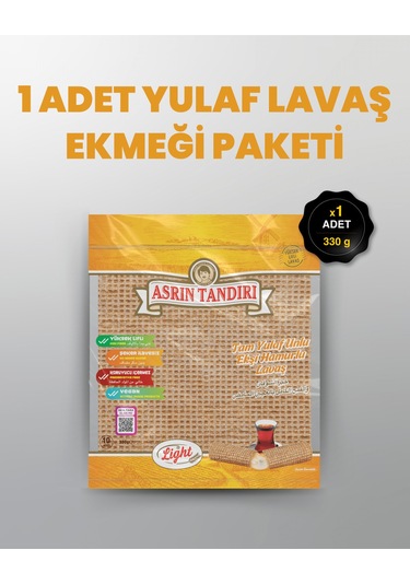 1 Paket Ekşi Hamurlu Yulaf Lavaş Ekmeği