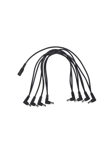 Geeksen Gitar Efekt Güç Kablosu Ayırıcı Kordon 8 Yollu Zincir Dc 9v Gitar Bas Efektleri İçin