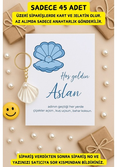 15 Adet İstiridye Anahtarlık - Yenidoğan - Diş Buğdayı - Hoşgeldin Bebek - 6 Ay Kına Hediyesi Çok Renkli