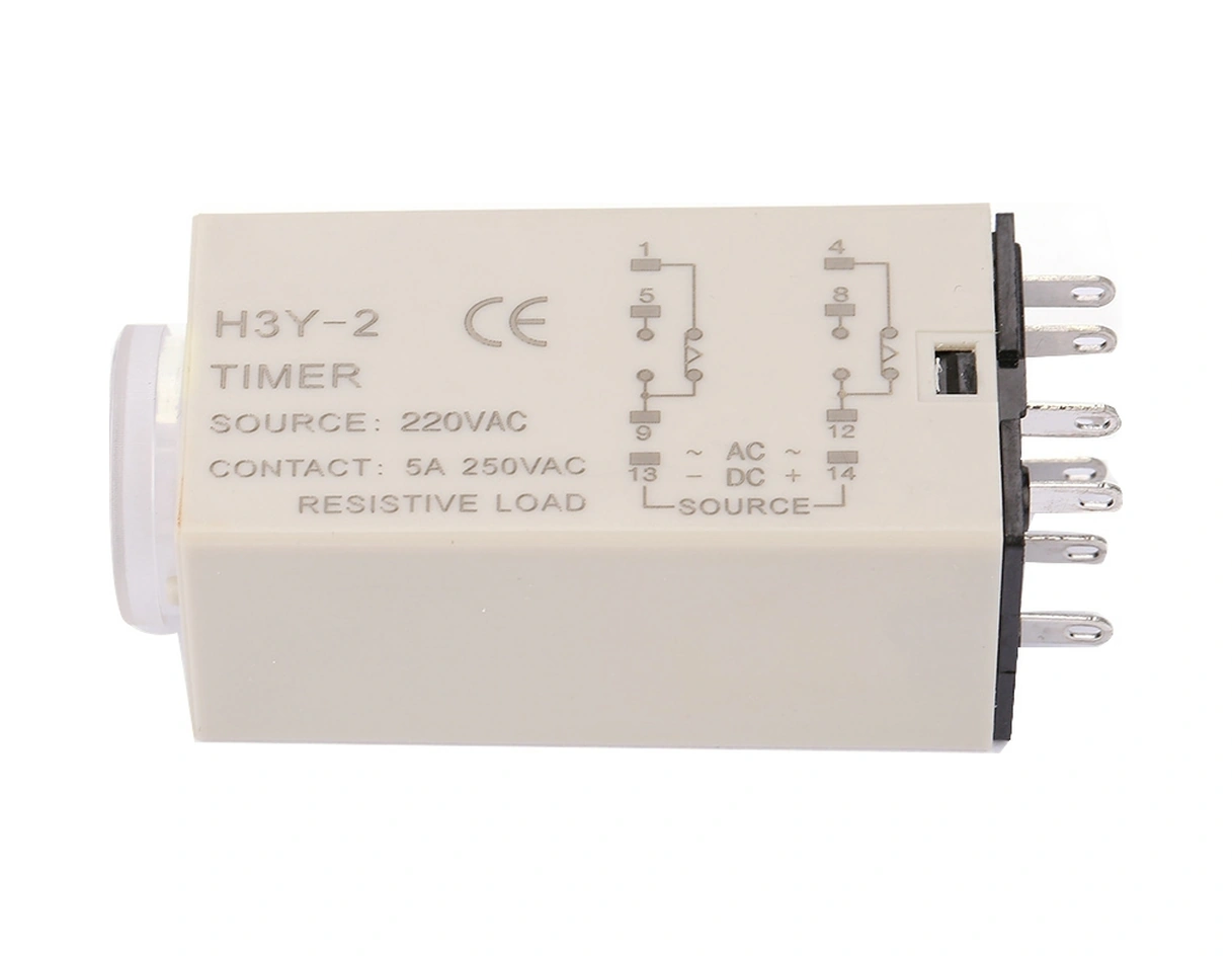 Tenfowee H3y-2 Model 220vac 10 Saniye Gecikme Rölesi - Yüksek Kalite, Düşük Enerji Tüketimi, Kararlı Çalışma