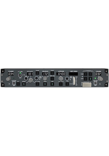 Boeing737 Mcp Autopilot Panel - Amber Backlight