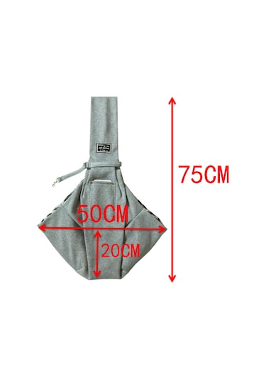 Samdoo Evcil Hayvan Taşıma Çantası, Dışarı Çıkış İçin Portatif Tek Omuzlu, Telefon Cebi Li,聚酯 Malzeme Sarı