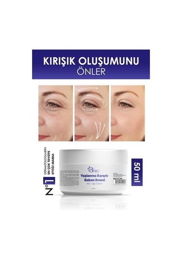 Blue Skin Care Gençleştiren Cilt Yenileyici Leke,giderici Ve Yaşlanma Karşıtı Onarıcı Kırışıklık,gideri Süper Krem