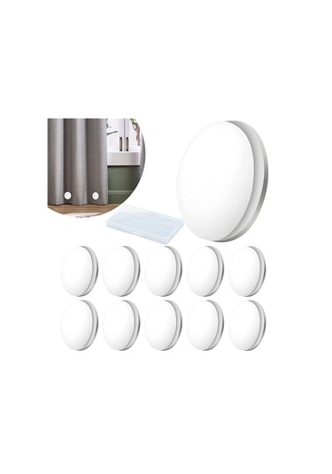 Drapery Ağırlıkları Mıknatıs Duş Perdesi Ağırlıkları Alt,siyah Siyah