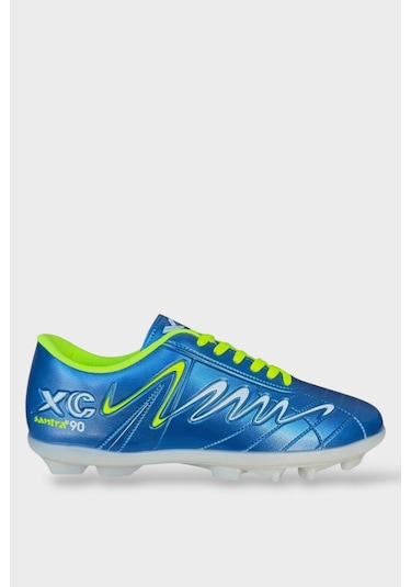 Erkek Krampon Dişli Futbol Ayakkabısı Mavi - Sarı Mavi - Sarı