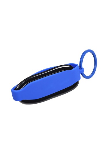 Wezone Tesla Model X Anahtarlık Kılıfı - Çizilmelere Karşı Koruma, Mavi Silikon Kasa