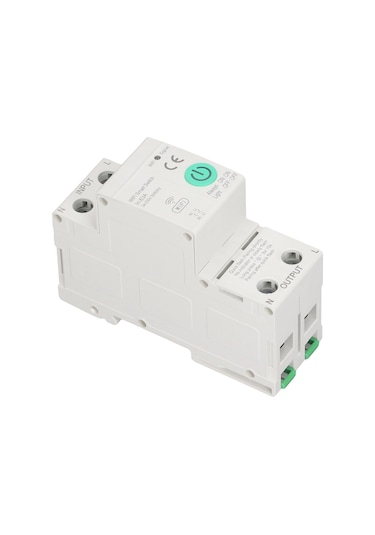 Yaozixa Akıllı 63a 2p Sigorta Devresi - Wi-fi Uzak Kontrol, Akış Ölçümü, Lekaj Ve Aşırı Gerilim Koruması, Ac230v