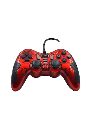 Platoon Usb Bilgisayar Oyun Kolu Gamepad Joystick Kırmızı
