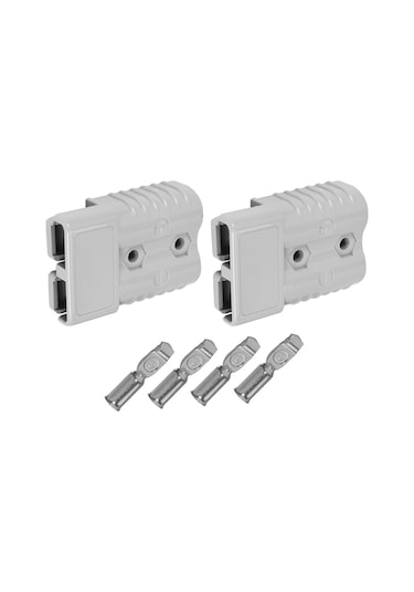 Xurunkeji Adet Hızlı Bağlantı Fişi 175a 600v Akü Hızlı Bağlantı Güç Fişi Vinç Bağlantısı Gri Maksimum 1awg Kablo İçin