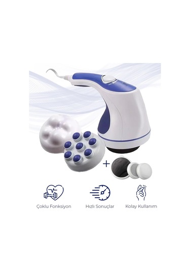 Ma - 118 Super Effective Masaj Aleti Zayıflama Selülit Sıkılaştırıcı Rahatlama 4741 Açık Mavi