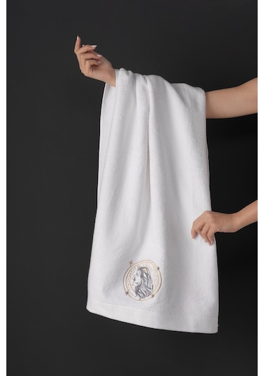 Varol %100 Microcotton Üst Kalite Havlu Seti Burç Nakışlı Başak-standart Başak Diğer