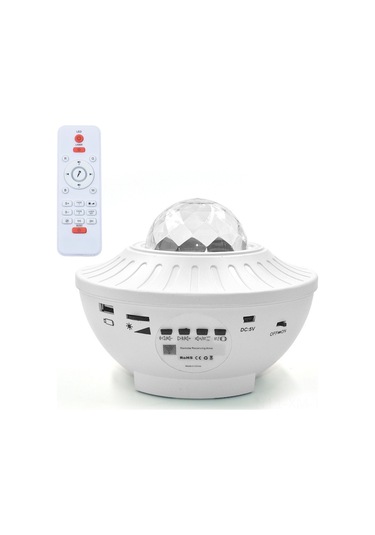 Ximistore9 Evren Projeksiyonlu Bluetooth Şarjlı Yıldız Işığı - Romantik Atmosfer Aydınlatma