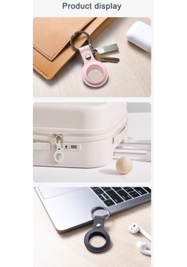 Airtag Uyumlu Silikon Anahtarlık Kılıf Airtag Uyumlu Koruma Silikon Kılıf