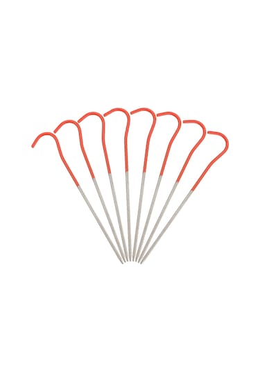 Tenfowee Ta6234 8'li Set Titanium Alaşım Kamp Çivileri, Hafif Ve Dayanıklı Çadır Sabitleme Aparatı Çok Renkli