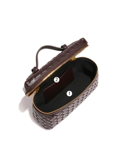 Jeemson Yeşil El Yapımı Örgülü Pu Deri Çanta - El/omuz/üst Çapraz Taşıma, Gündelik Kullanıma Uygun, Küçük Eşyaları Taşır