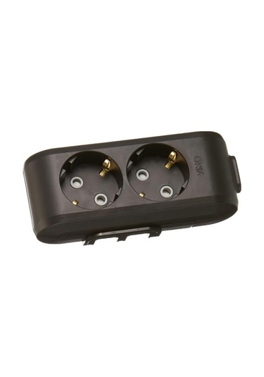 Multi-let İkili Priz Anahtarlı Topraklı Klemensli