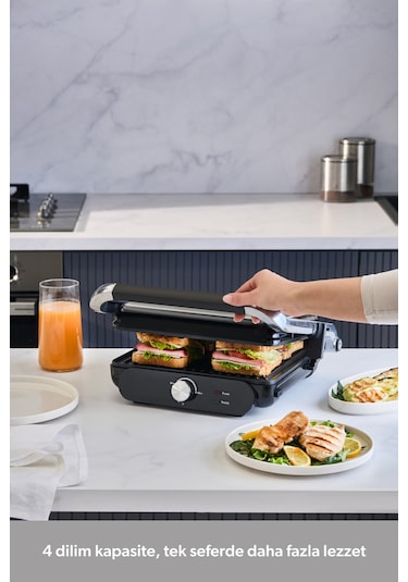 Homend Grilliant 1366H 2000 W Tost Makinesi