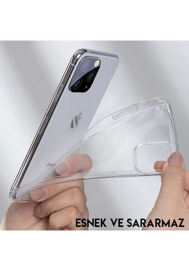 More TR Baseus Simplicity Series iPhone 11 6.1inch（2019） Şeffaf Gel Silikon Kılıf - şeffaf