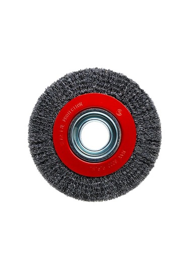 Hawk Ha10177 Saçaklı Dairesel Tel Fırça Gri Telli 150x25 Mm