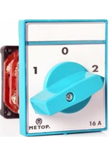 Metop Pako Şalter Enversör(1-0-2) 3P 16A Mt021