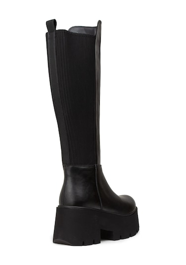 Deery Kadın Siyah Platform Topuk Çizme - K6070zsyhe01 Siyah