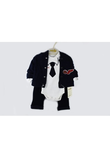 Bear İkili Takım Ekru-Mavi