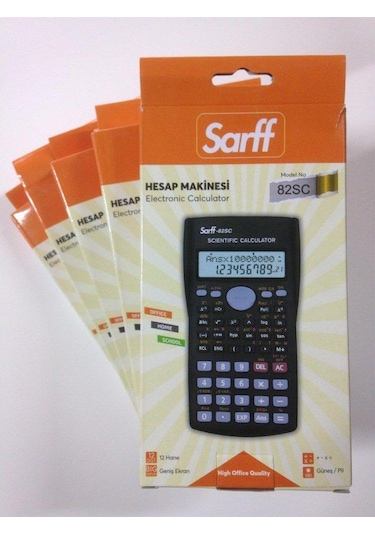 Sarff 82SC 12 Hane Bilimsel Hesap Makinesi