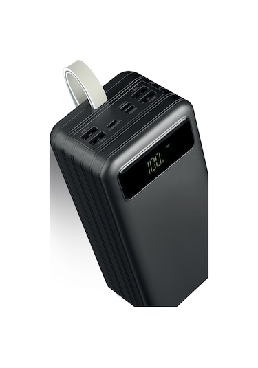 Powerway TX60 Siyah Ekstra Kablolu 60.000 mAh Powerbank