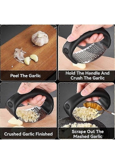 Sarımsak Ezici, Soyuculu Sarımsak Silindiri, Taşınabilir Manuel S Çok Renkli