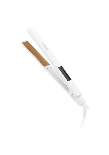Ahs 2052 Dijital Isı Ayarlı Profesyonel Saç Düzleştirici Beyaz