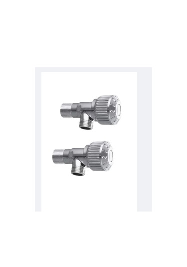 Rudi Armatür Rudi Ara Musluk/ Taharet Musluğu 2 Adet Gri