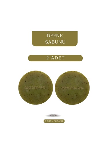 Doğal Defne Sabunu, Lekeli Ciltler İçin Sabun, El Yapımı, Sıkılaştırıcı, Temizleyici 2 Adet