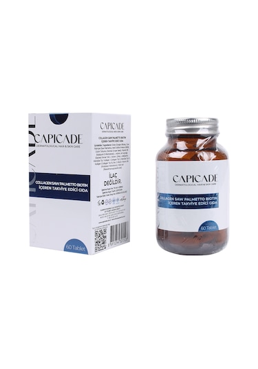 Capicade Collagen Saw Palmetto Biotin 60 Tablet